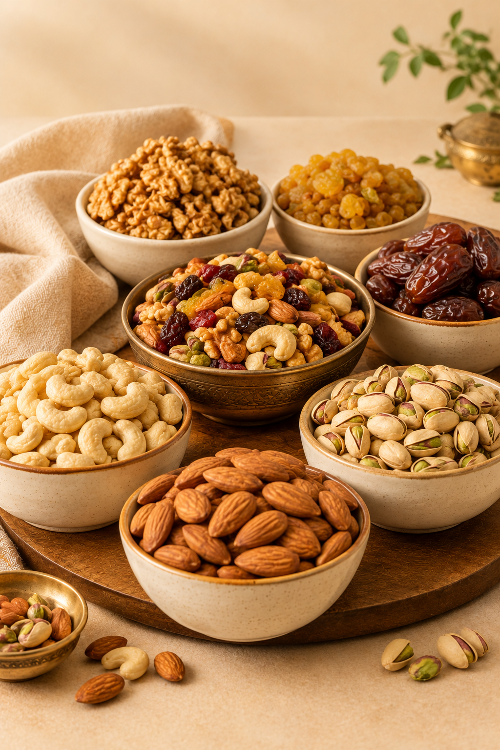 Selected dry fruits from Pris Kitchen