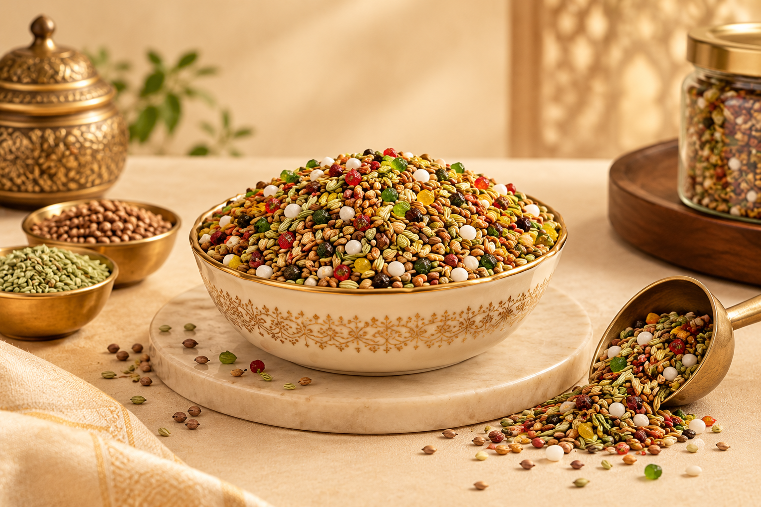 Traditional mukhwas mouth freshener from Pris Kitchen