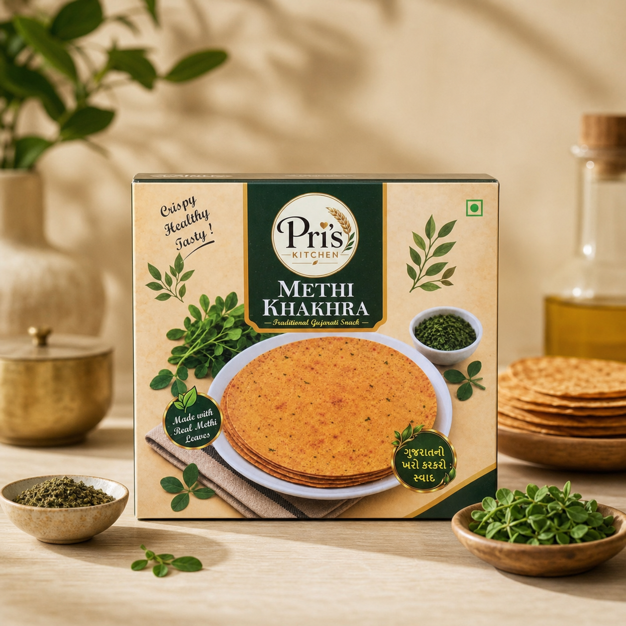 Methi Khakhra